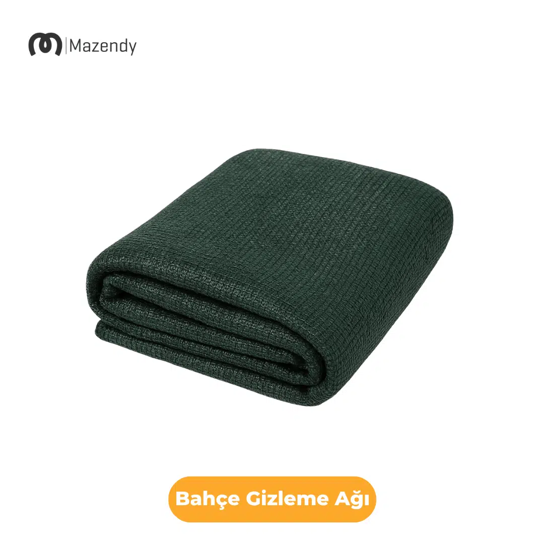 Bahçe Gizleme Filesi Çit Örtüsü – %75 Gölgeleme Oranlı – Kenarsız Düz Kesim