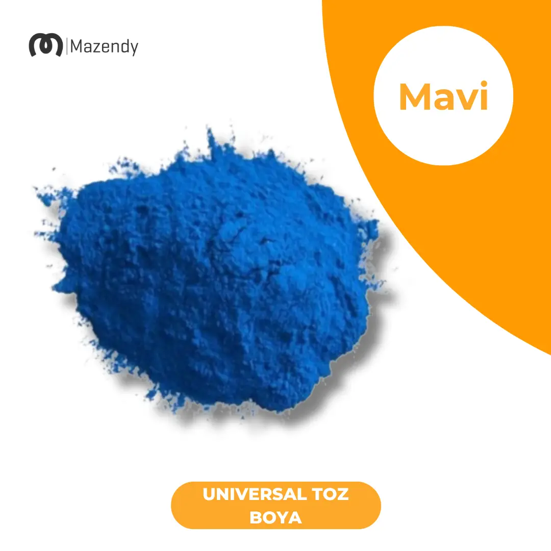 1 Kg Universal Toz Boya Mavi