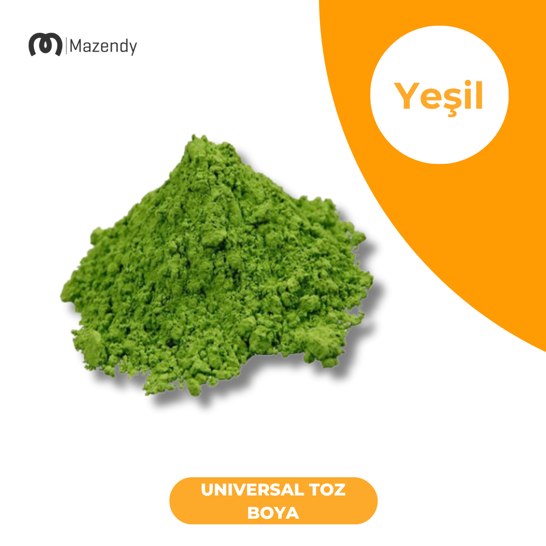 1 Kg Universal Toz Boya Yeşil