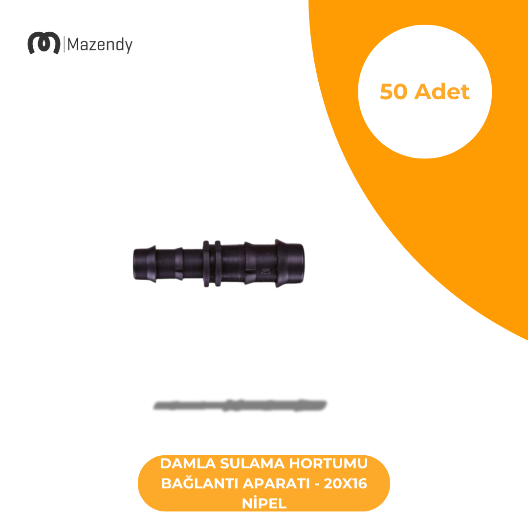 Damla Sulama 20x16 Ekleme Nipeli (50 Adet)