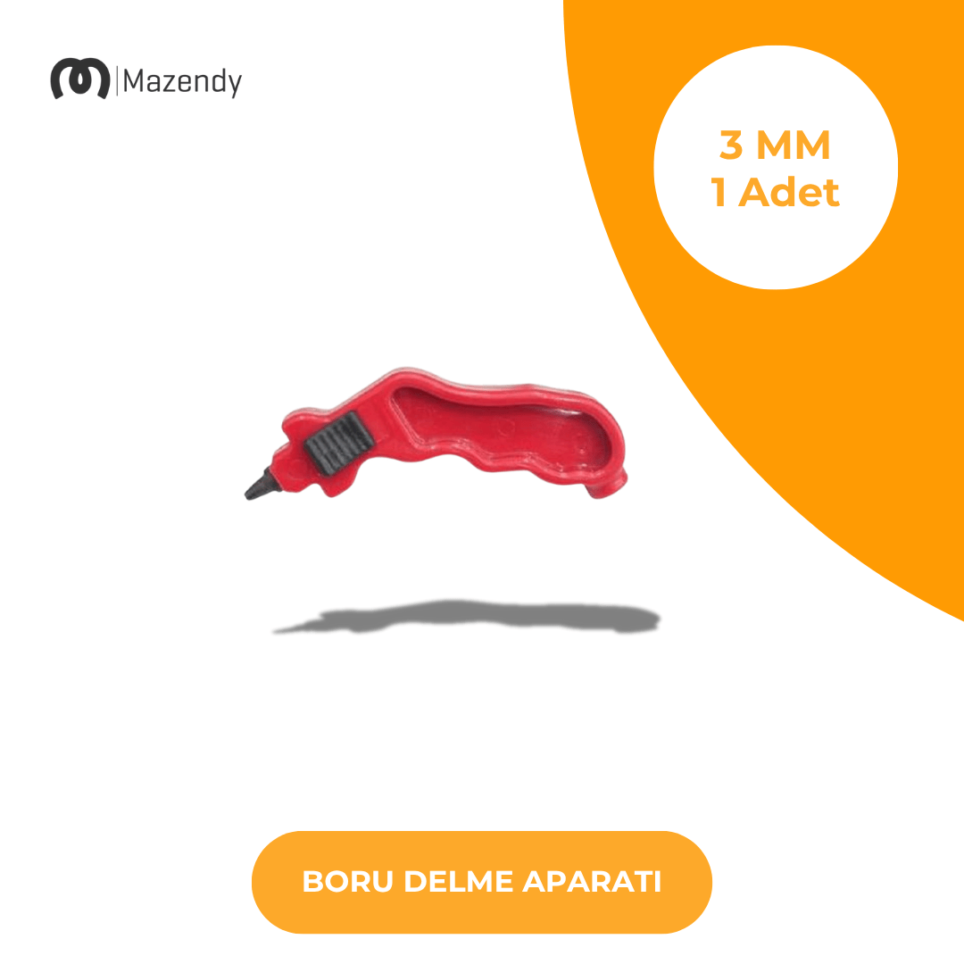 Damla Sulama 3mm Boru Delme Aparatı (1 Adet)